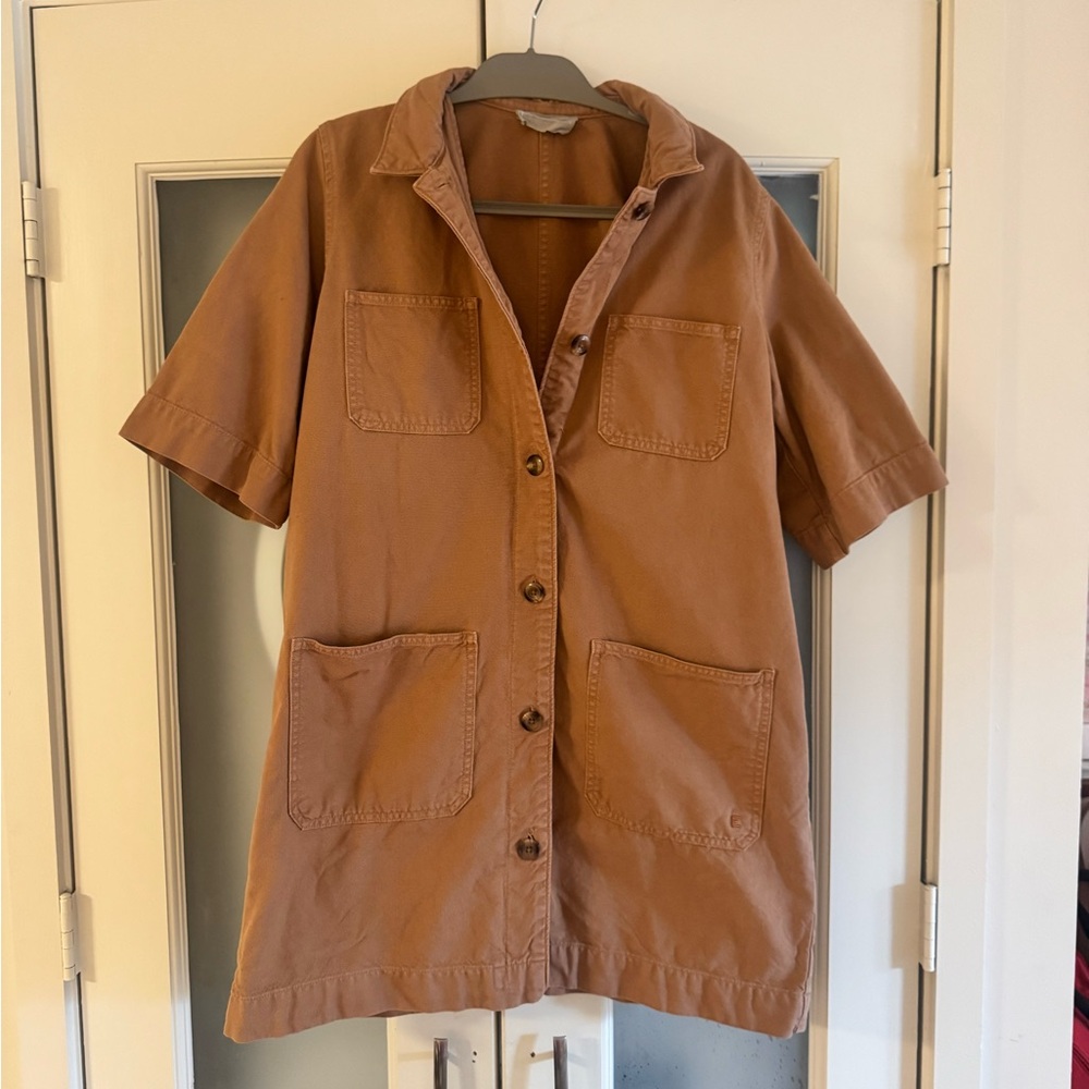 Everlane camel color dress
